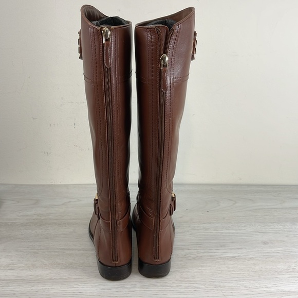 Tory Burch Leather Riding Boots - Picture 5 of 16